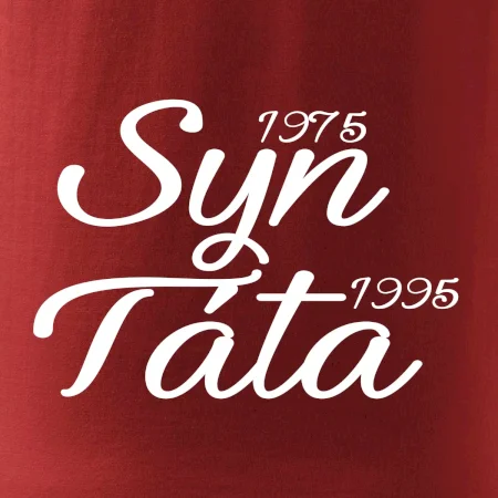 Syn, táta - vaše ročníky