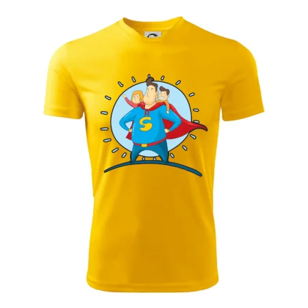 Táta superman - holka a kluk