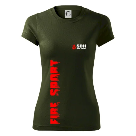 SDH nápis (oheň, firesport, název sboru - vlastní nápis)