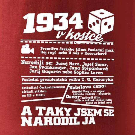 1934 v kostce
