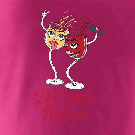 Best wine friends dancing (Pecka design)