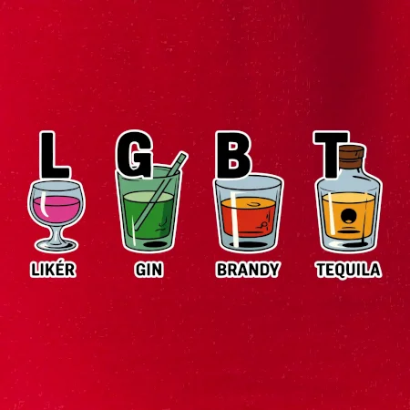 LGBT -  Likér, Gin, Brandy, Tequila