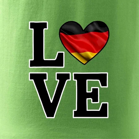 Love Německá vlajka