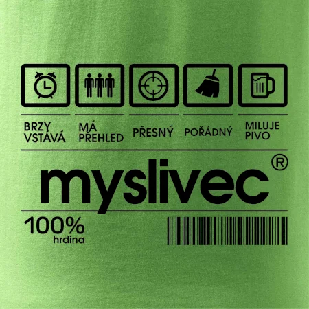 Čárový kód myslivec