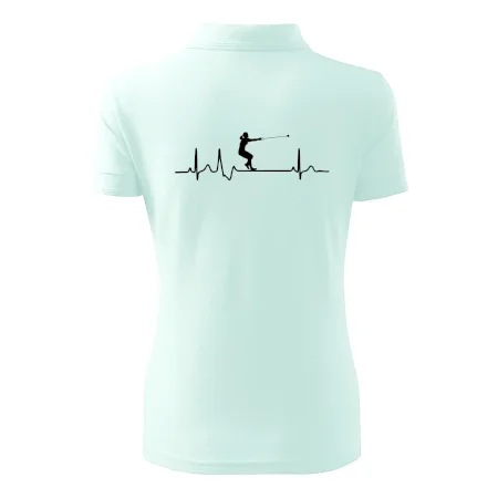 EKG hod kladivem žena