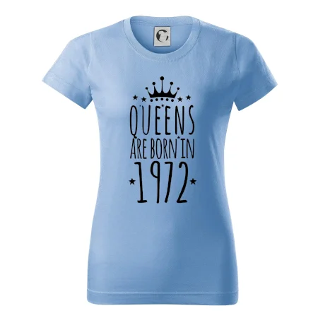 Queens are born in 1972
