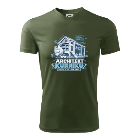 Architekt kurníku technický výkres