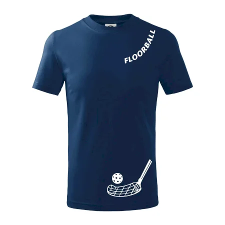 Floorball nápis šikmo
