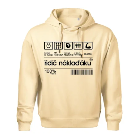 Čárový kód řidič náklaďáku