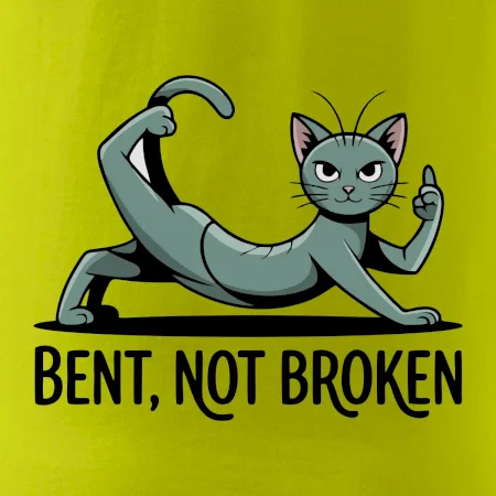 Bent, not broken zelená kočka