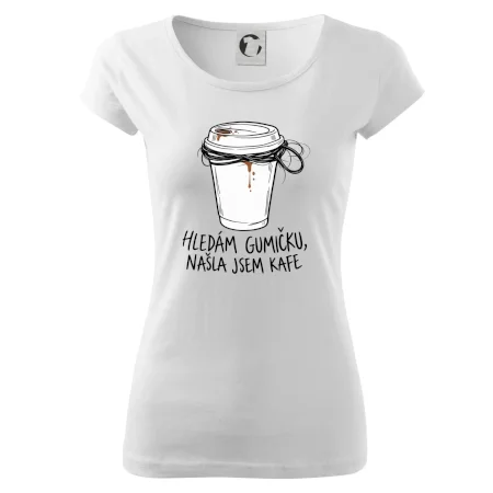 Hledám gumičku našla jsem kafe