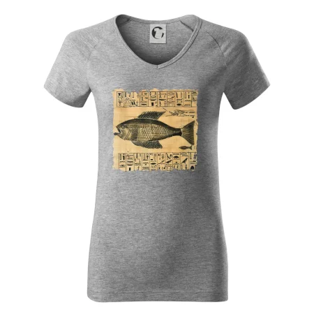 Egyptské hieroglyfy ryba