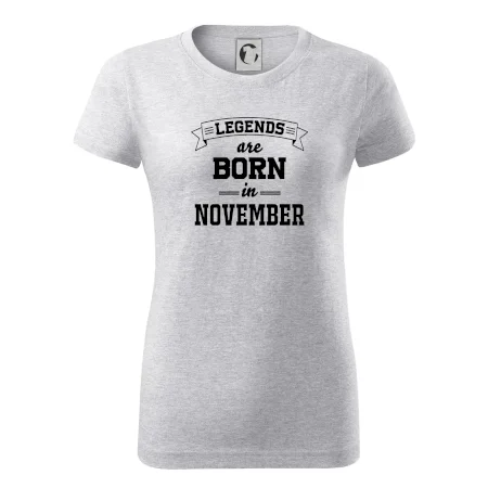 Legends are born in November