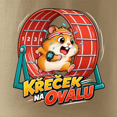 Běžecký křeček na oválu