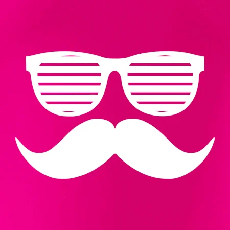Mustache brýle