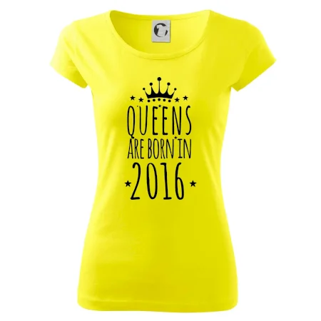 Queens are born in 2016