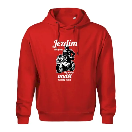Silniční motorka - jezdím tak rychle, aby mi můj anděl strážný stačil