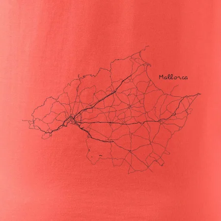 Mallorca - silniční mapa