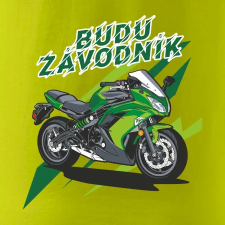 Budu závodník zelená silnice
