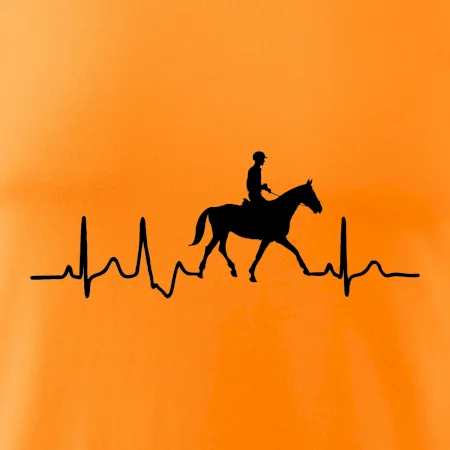 EKG jízda na koni