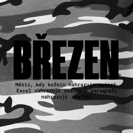 Březen kofein místo spánku