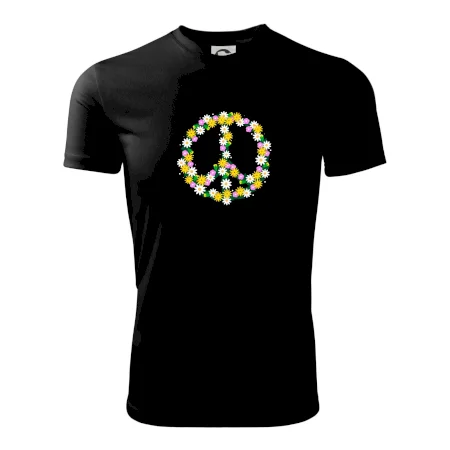 Peace symbol kopretiny