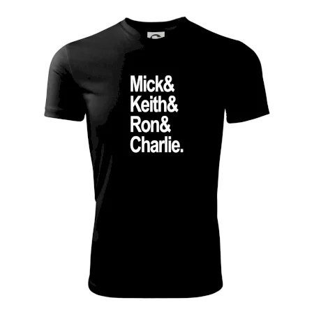 Mick Keith Ron Charlie