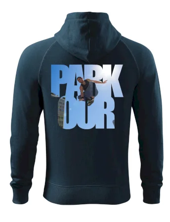 Parkour nápis nebe