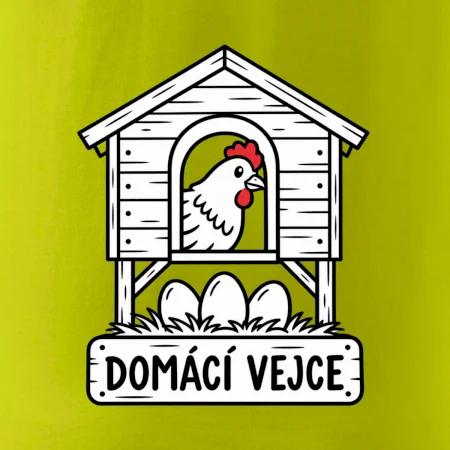 Domácí vejce z veselého kurníku
