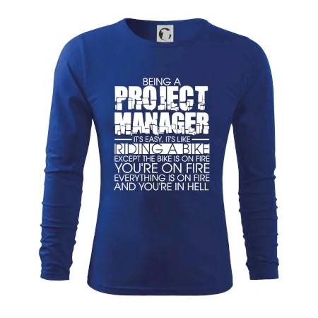 Being A Project Manager - bike