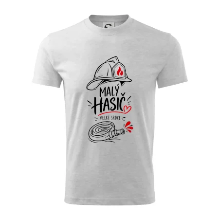 Malý hasič s velkým srdcem - minimalistická kresba