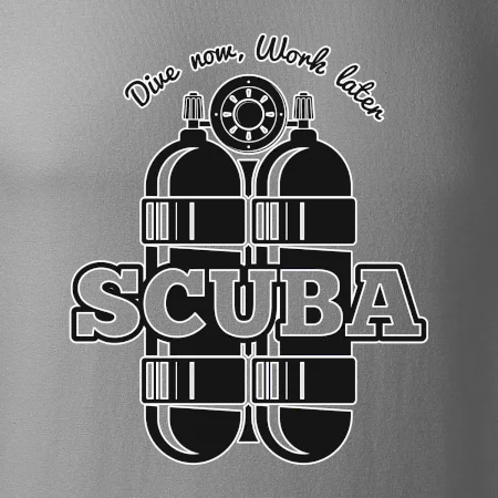 Dive now work later - Scuba