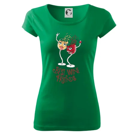 Best wine friends dancing (Pecka design)