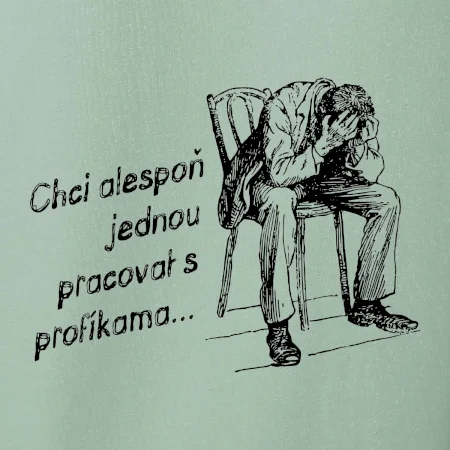 Chci alespoň jednou pracovat s profíkama
