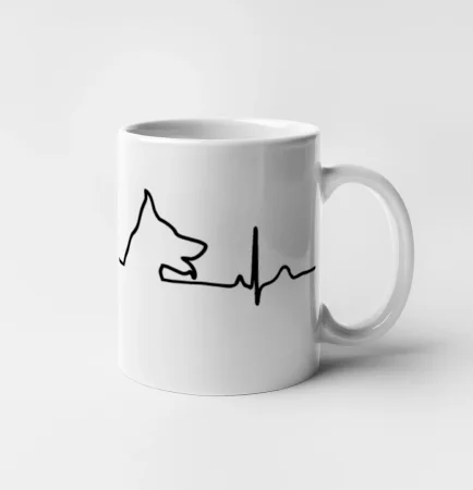 Německý ovčák ekg