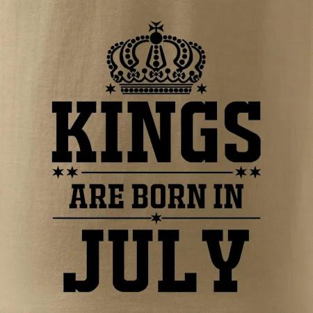 Kings are born in July