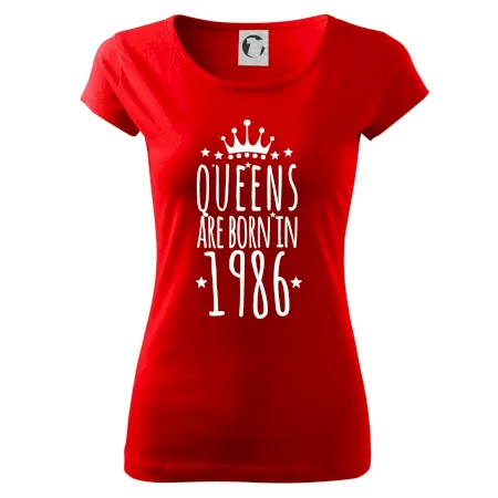 Queens are born in 1986