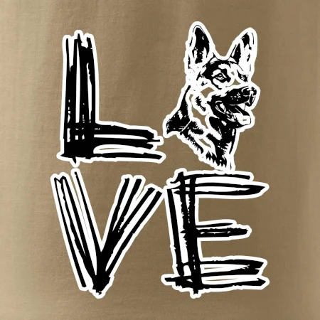 Německý ovčák love