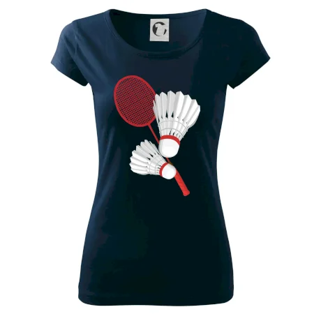 Badminton - pálka a košík