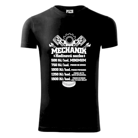 Mechanik - hodinová sazba