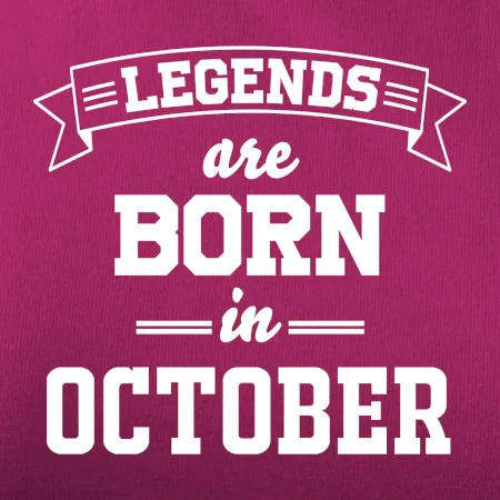Legends are born in October