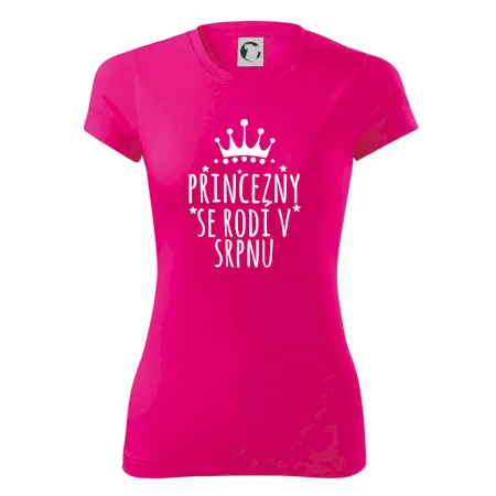 Princezny se rodí v srpnu