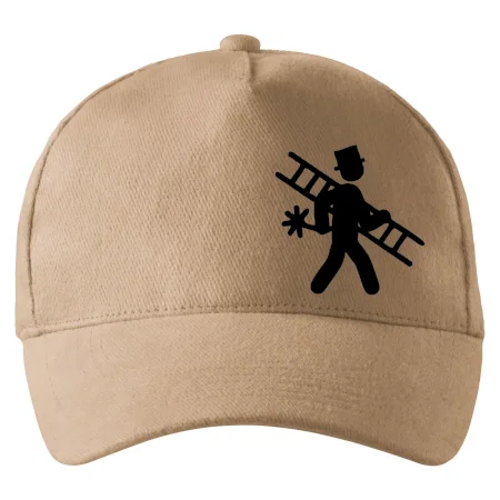 Kominík logo + nápis na zádech