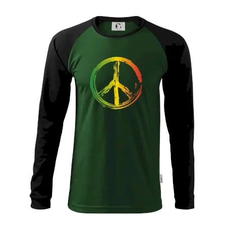 Peace symbol paint