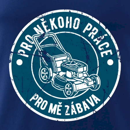 Sekání pro někoho práce, pro mě zábava