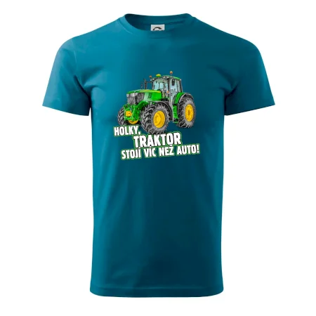 Holky, traktor stojí víc než auto