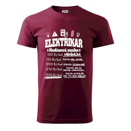 Elektrikář hodinová sazba