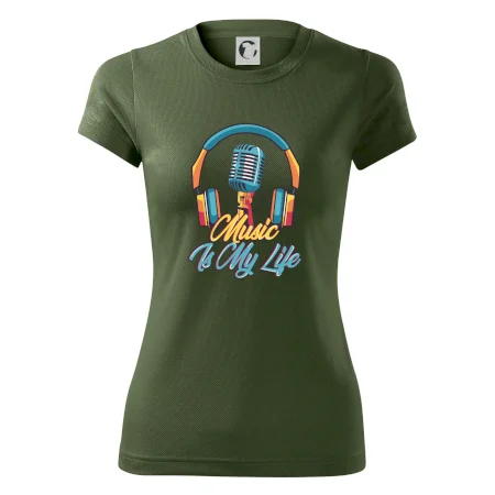 Music is my life sluchátka