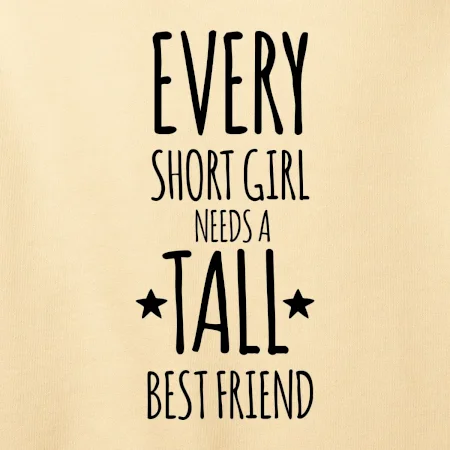 Every short girl needs a tall best friend