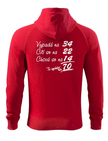 Vypadá, cítí se, chová se - 70 let